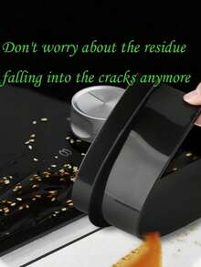 硅胶炉灶缝隙盖、厨房台面缝隙填充物、耐热烤箱缝隙填充物、厨房电器洗衣机和炉灶之间的缝隙填充物、贴纸、墙贴花、家居装饰用乙烯基贴花、春季装饰品 - 彩色 - 查看 5