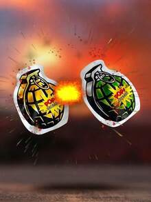 50 piezas/100 piezas por paquete, Escena CS, diversión interminable. Tíralos y van "¡Bang!", súper relajante. Ideal para bromas de oficina, bromas del Día de los Inocentes y entretenimiento en el aula. Puede traer una alegría interminable a personas de todas las edades. Se puede usar como recompensas escolares/regalos de cumpleaños/regalos del Día de la Prisión, y también como juguetes de alivio del estrés de la oficina. - Multicolor - Ver 9