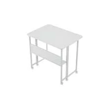 Folding Desk Small Foldable Desk For Small Space, 31.5 Inches Writing Computer Desk In Study, Home Office Foldable Office Desk For Bedroom 80*58,White-3107 - Multicolor - View 4