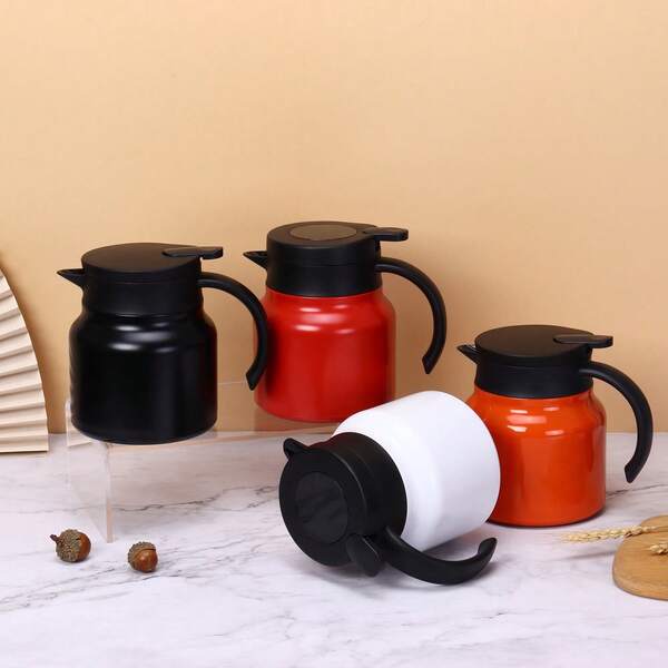 Popular Large Capacity Teapot, 316 Stainless Steel Vacuum Insulated Tea Cup With Tea Strainer, Portable Wholesale
