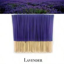 20/60/160pcs Lavender Incense Sticks, Suitable For Yoga, Meditation, Home, Tea Room, Study, Dining Room, Office Space Air Purification, Hotel Spa Therapy, Relax Mind, Holiday Gifts