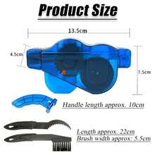 1 Pair Chain Cleaner Cleaning Bicycle 3D Chain Brush Wash Tool Set MTB Bike Protection Oil Bike Chain For Mountain Bicycle Accessories - Multicolor - View 10