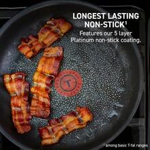 Local Delivery-T-Fal Ingenio Expertise Non Stick Cookware Set 10 Piece, Induction, Oven Broiler Safe 500F, Stackable Cookware, Pots And Pans Set, RV, Camping, Frying Pans, Dishwasher Safe, Detachable Handle,Black - Copper - View 4