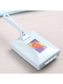 1pc Household Double Rollers Carpet Cleaning And Clothes Lint Removing Hair And Dust Removal Brush Multifunctional Cleaner - Multicolor - View 7