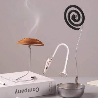 7pcs/5pcs/3pcs Small Size Sturdy Metal Dual-Head Crocodile Clips, Mosquito Coil Clips, Minimalist Style Silver Curved Clips With Anti-Tipping Function, Convenient Mosquito Repellent Clips For Summer, Easy To Use And Save, Multi-Purpose Dual-Head Price Tag Clips, Versatile Tool Clips
