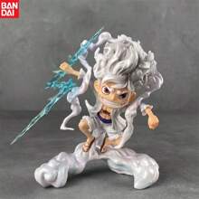 Bandai One Piece , SD Nika , Five Level Fruit Awakening, Model Figurines, Creative Cute Anime Characters, Desktop Ornaments, Scene Decorations, Anime Cartoon Action Dolls, Collectible Statue Model Dolls, Ideal Gifts For Toy Anime Fans, Collectible Model Toys, Party Gifts&Birthday Surprise Gifts, Are Ideal Christmas, Halloween, Thanksgiving And Mother's Day Gifts Back To School