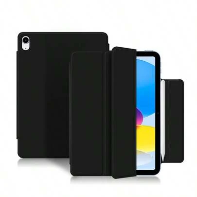 Magnetic Case Compatible With IPad Air5th/4th 10th Generation 10.9inch IPad Pro 11/12.9inch IPad Pro1/2/3/4/5/6th Generations Support 2nd Pencil Charging, Slim Tablet Cover Case