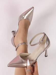 2025新款女士尖头高跟时尚鞋，优雅大方