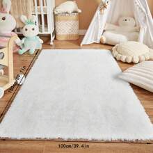 1pc, Soft Area Rugs For Bedroom Fluffy, Non-Slip Fuzzy Shag Plush Soft Shaggy Bedside Rug, Tie-Dyed Living Room Carpet For Girls Kids Baby Teen Dorm Home Decor, Bedroom Living Room Nursery Room Rug , Easy-Care Home Accent