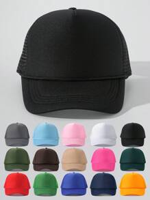 1pc Solid Color Baseball Cap,Adjustable,Sun Protection,Casual Outdoor,Suitable For Spring,Autumn,Travel,Beach Vacation, Unisex Young People Hat, Y2K Style