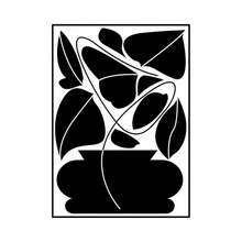 1 tấm áp phích cổ điển trừu tượng retro mê cung trí óc in vải canvas nghệ thuật treo tường giữa thế kỷ cho phòng khách trang trí nhà khung tùy chọn - Nhiều màu - Xem 81