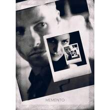 1 幅美国经典悬疑电影《记忆碎片》诺兰复古海报帆布画和印刷品墙壁艺术画，可用于卧室家居装饰（可选画框） - 彩色 - 查看 18