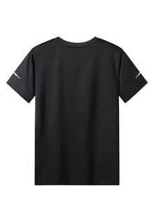 男士短袖速干透气吸湿排汗休闲T恤，适合户外