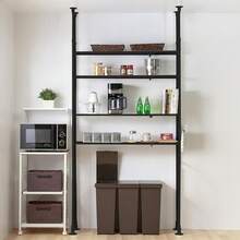 Telescopic Clothes Drying Racks - A) Black - View 3