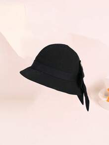 1 Pc Women's Elegant Large Bow Decor Fisherman Hat, Summer Breathable Wide Brim Bucket Hat, Suitable For Outdoor, Travel, Casual Occasions In Spring And Summer - A - View 15
