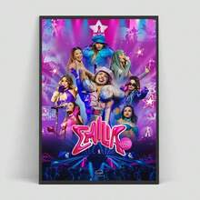 1 幅 Emilia Mernes 歌手专辑海报墙面装饰帆布画客厅装饰家居装饰墙壁艺术家居可选画框 - 彩色 - 查看 9