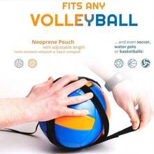 1pc Volleyball Training Equipment Resistance Bands Rotational Tethered Trainer For Onsite Volleyball Practice - Multicolor - View 4