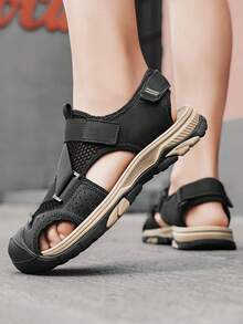 Sandals For Men,Shoes For Men Loafers Men,Stream Shoes,Men Slip On Shoes,Black Shoes For Men,Men's Casual Shoes,Barefoot Shoes,River Trekking Shoes,Sneakers For Men,Men Trainers,Giay Nam,Clogs Men,Hiking Shoes,Earth Tones,Mesh,Fishing Net,Preppy,Vacation,Simple,Men Plus Size Shoes,Breathable,Casual,Retro Style,Suitable For Daily Travel,Hiking,Hiking,Commuting,Work,Outdoor,Men Shoes Size 8 9 10 11 12 13 14 15 - Black - View 7