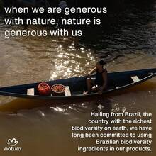 Natura - Ekos Tukumã Biphase Shower Oil - Replenishing In-Shower Or Bath Body Oil - Anti-Signs - Scented - Bath Oil - Skin Moisturizer - Vegan Skin Care - Brazilian Beauty Secrets - 6.7 Fl Oz (200ml) Halloween Christmas New Year - Andiroba - 查看 6