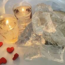 500g/1000g Transparent Jelly Wax, Suitable For DIY Handmade Candle Making Materials, Used To Make Aromatherapy Candles, Coffee Candles, Flower Candles - Multicolor - View 3