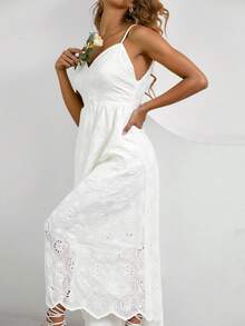 Vestido fresco para mujer - Blanco - Ver 2