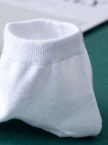 6 Pairs Men Short Socks, Breathable, Anti-Bacterial, Soft Knit Fabric, Suitable For Business, Casual, Sports Wear, For Back To School, Father's Day, Labor Day, Ramadan, Teacher's Day