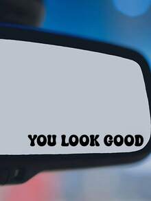 RandySticker 1 件了解你的价值|相信上帝|少担心励志正能量文字贴纸汽车后视镜化妆镜装饰贴纸镜子门窗墙笔记本电脑时尚艺术风格家居生活贴纸房间装饰家居装饰墙面装饰 - 彩色 - 查看 23