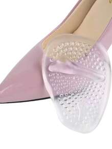 1 Pair Silicone Forefoot Pad Insert Metatarsal Pads For Women High Heels Sandals Non-Slip Ball Of Foot Cushions Pads For Feet Thoughtful Gift For Mom Who Loves Heels