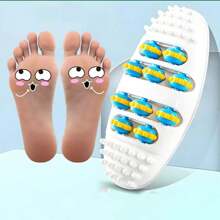 1 pièce Rouleau de massage des points d'acupression pour les pieds à usage domestique, détente des méridiens, outil de massage des points de réflexologie des pieds