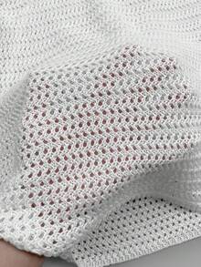 女士夏季纯色欧式性感简约沙滩度假镂空透视后背系带短款连衣裙