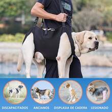EstiloTendenciaArnéS PortáTil Elevador Para Perros, Chaleco Elevador De Eslinga De Apoyo Y RehabilitacióN Para Mascotas Con Lesiones En Las Articulaciones, Artritis (M)Calidad PremiumVersióN Mejorada