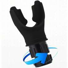 1 szt. Przenośny Trener Oddechu Oporowego Brzucha - Regulowany Opór Przenośny Urządzenie Do Ćwiczeń Oddechowych Brzucha, Poprawa Pojemności Płuc I Zdrowia Układu Oddechowego, Poprawa Jakości Snu, Z Silikonowym Ustnikiem, Siłownia