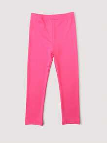 1pc Girls' Solid White Tights, Suitable For Everyday Wear, All Season - Multicolor - View 26