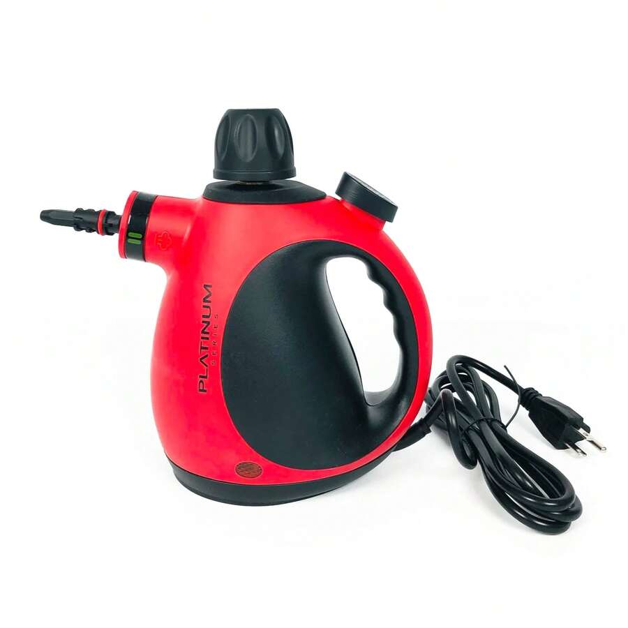 Deep Cleaning Pressurized Handheld Steamer Tool, 1200 Watts, 10 Pieces - Red - View 1