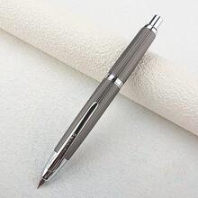 New JINHAO 10 Press Fountain Pen Retractable F Nib Metal Matte Black Writing Ink Pen Converter For Students Gifts - 10 - View 23
