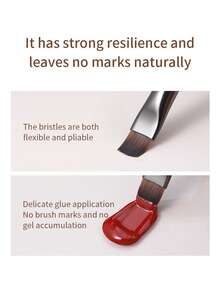 annies 美甲画笔套装，檀香美甲凝胶笔，大小圆罐包装，高端美甲彩绘，渐变染色，美甲沙龙专用工具，1支/2支装 - 彩色 - 查看 4