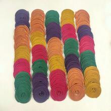50/100pcs Mixed Spiral Incense Sticks, Scents Of Lemon Grass, Lavender, Jasmine, Cherry Blossom, Orange, 3-4 Hours Burn Time, Light & Fragrant, Suitable For Home, Kitchen, Restaurant Decor - Apply To Sleep, Yoga, Work, Meditation, Fitness, Office Relaxation