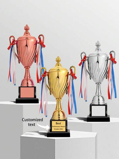Customized Large Metal Football, Basketball, Badminton Trophy, Gold/Silver/Bronze Trophy Cup, Made Of Iron Alloy And ABS Material, Championship/Competition Award Cup,Stylish,Fashion,Hipster,Casual,Minimal Chic,Personalized,Customized,Custom,Unique,Guy Costumes,Capsule Wardrobe,Men Basic/Street Style,Ideal Gifts For Him,Boyfriend,Family,Friends,For Birthdays,For Vacation/Holiday,For School/Competition,For Sports/Climbing