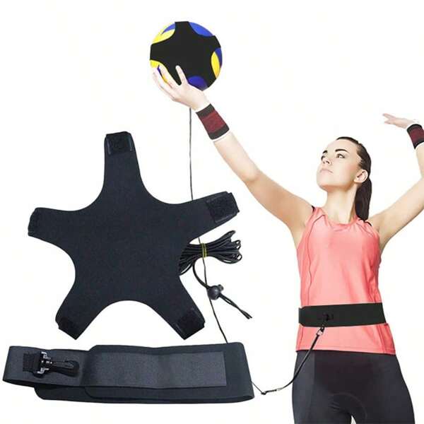 1 Stück Volleyball Trainingsausrüstung Widerstandsbänder Rotationstethered Trainer für Volleyball Training vor Ort