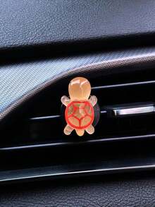 1 件装汽车出风口装饰发光乌龟形装饰配件 - 均碼 - 查看 2