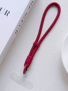 1 件短款坚固夹柄腕带，多用途，可装手机、钥匙、水瓶，可作为送给母亲、家人、朋友、生日、节日的礼物，手机挂饰，手机链