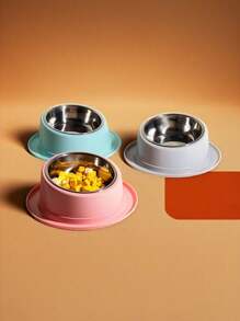 SuperDesign Mess-Free 15° Tilt Bowl For Dogs And Cats, Tilt-Angle Bulldog Bowl Dog Feeder, Non-Slip And Spill-Proof, Makes It Easier To Reach Food