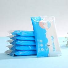 Portable Wet Wipes - Convenient Portable Cleaning Wet Wipes Suitable For Outdoor, Travel, Hiking, BBQ, Work And Daily Use