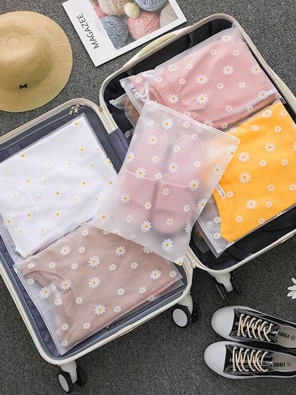 Bolsas con cremallera para empaquetar, bolsas de almacenamiento de plástico traslúcido con cierres de cremallera, bolsas de embalaje para transporte, bolsas de almacenamiento impermeables y a prueba de polvo, ahorro de espacio, bolsas sellables reutilizables, adecuadas para ropa interior, ropa, pantalones, camisetas, zapatos, cosméticos, documentos, kits médicos, necesidades de maternidad, artículos portátiles para viajes a la playa en verano, almacenamiento de viaje y temporadas escolares