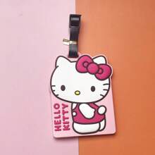 Sanrio Kawaii Hello Kitty Gepäckanhänger Anime Sanrio Kuromi Melody Gepäckanhänger Koffer ID Adresshalter Gepäck Bordanhänger Tragbarer Kofferanhänger Anhänger Urlaub Flitterwochen Für Schule Für Fliegen Für Kreuzfahrt Für Taschen Für Gepäck Schul-Accessoires Schulsachen