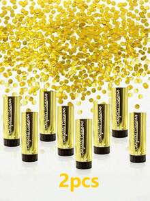 3个装彩色纸屑礼炮，派对装饰和礼物，适用于婚礼、生日、毕业典礼、周年纪念日、新年和其他场合 - 彩色 - 查看 14