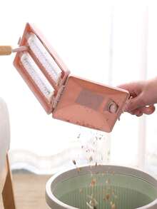 1pc Household Double Rollers Carpet Cleaning And Clothes Lint Removing Hair And Dust Removal Brush Multifunctional Cleaner - Multicolor - View 9