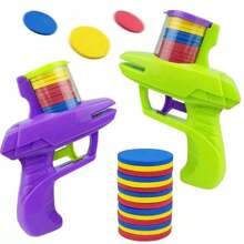 1 pezzo Pistola a forma di carota per lancio, giocattolo da puzzle rotante per interni, regalo interattivo per bambini per feste di compleanno, Natale, lanciatore a catapulta, giocattolo per ragazzi, bambini, regalo per ragazze, giocattolo per gatti