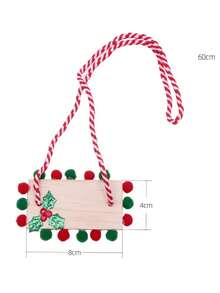 Mini Christmas Swing For Dollhouse, Miniature Scene Prop Accessories, OB11 Photography Props, Miniature Model, Decor Accessories - Multicolor - View 3
