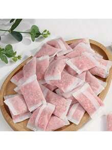24pcs Rose Scented Plastic Air Fresheners - Moisture-Proof, Mildew-Proof, Fragrant Pouch For Wardrobe & Home Use - Red Color
